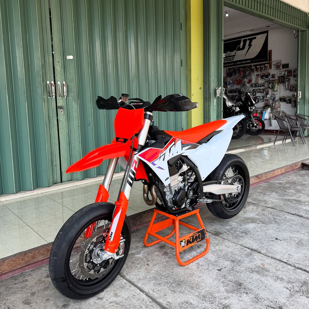 KTM Supermoto motorcycle